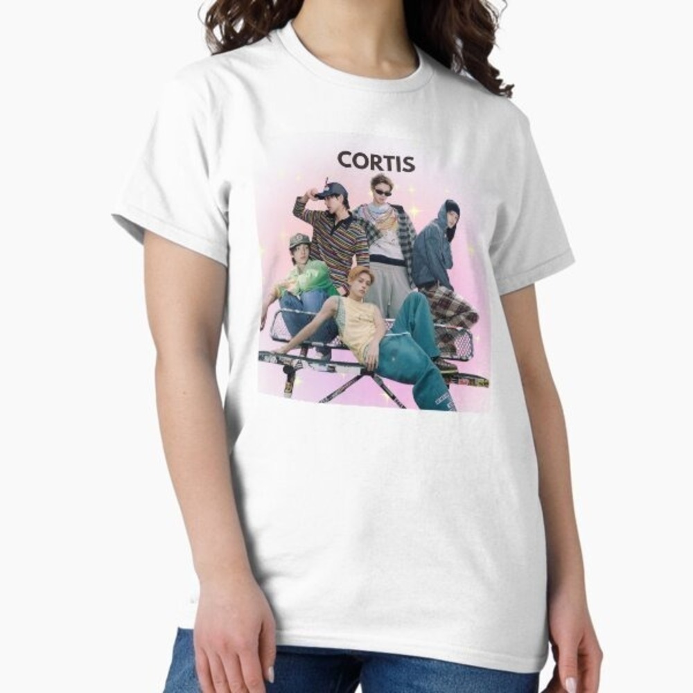 CORTIS Color Outside The Lines Fan Graphic Tee